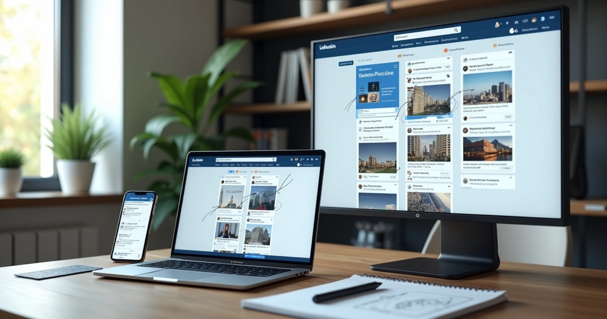 Dimensões de Post LinkedIn: Guia Técnico para Imagens e Vídeos