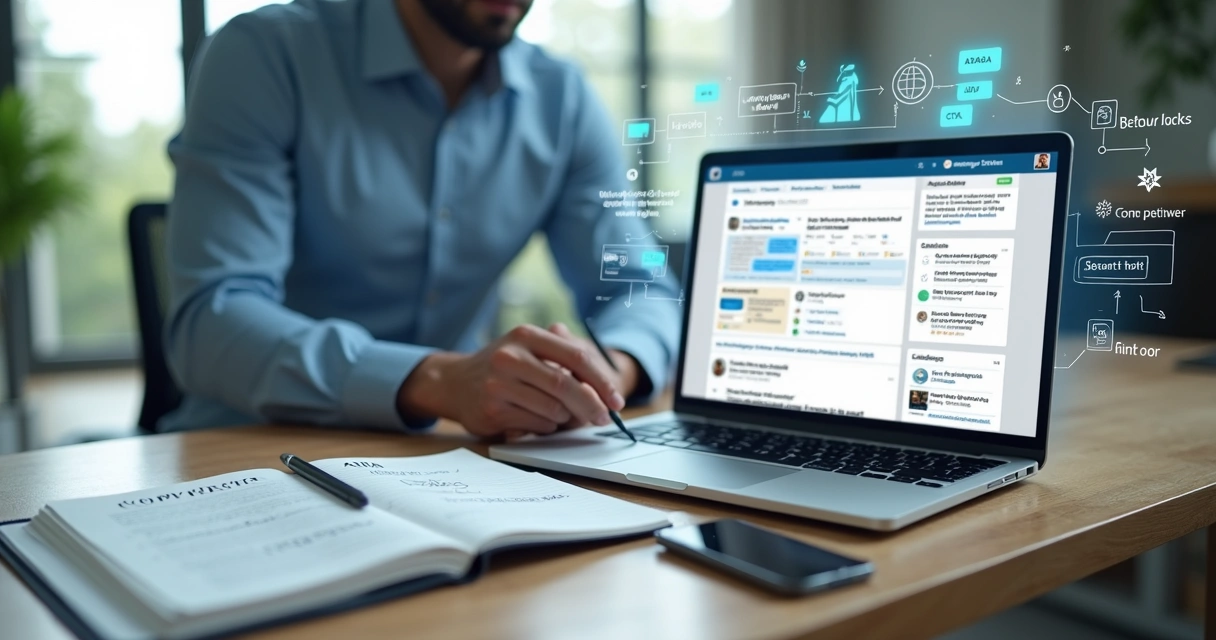 Copy para LinkedIn: Estruturas, Técnicas e Voz Autêntica