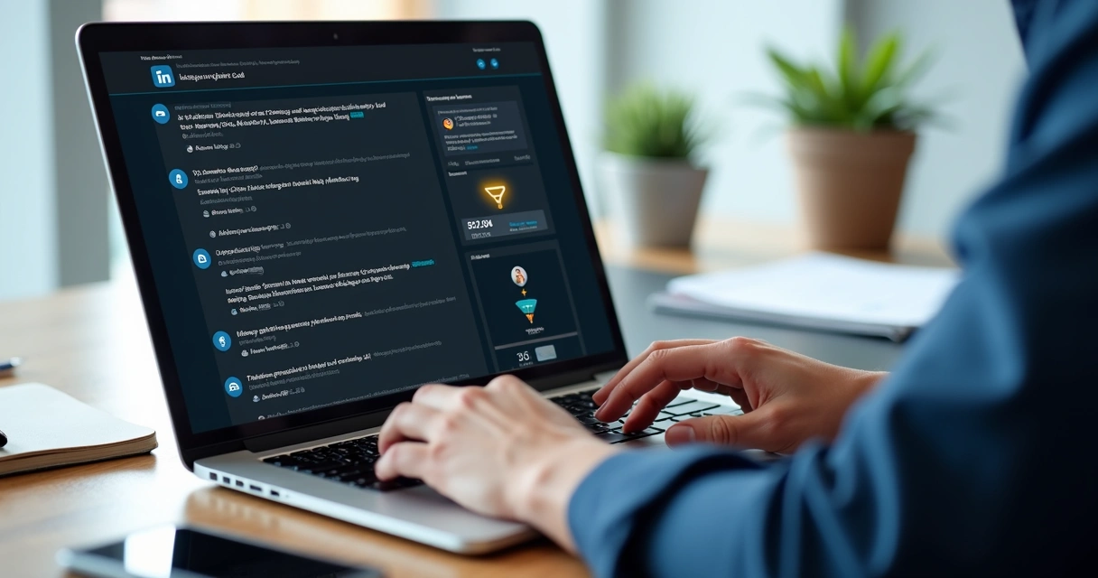 Como founders validam ideias de pauta usando pesquisas no LinkedIn