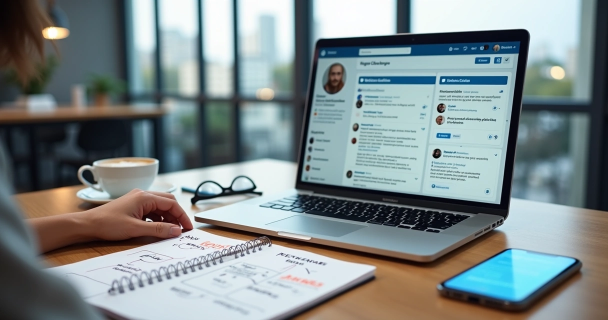 Como founders validam ideias de pauta usando pesquisas no LinkedIn